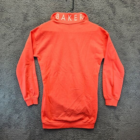 Baker By Ted Baker Sweater Dress Size 13yrs Long Sleeve Zip - Picture 8 of 9